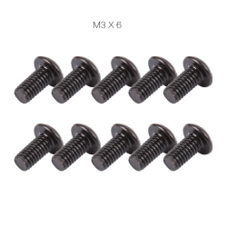 Vis M3*5mm NexXxos (Jeu de 4) - Noir
